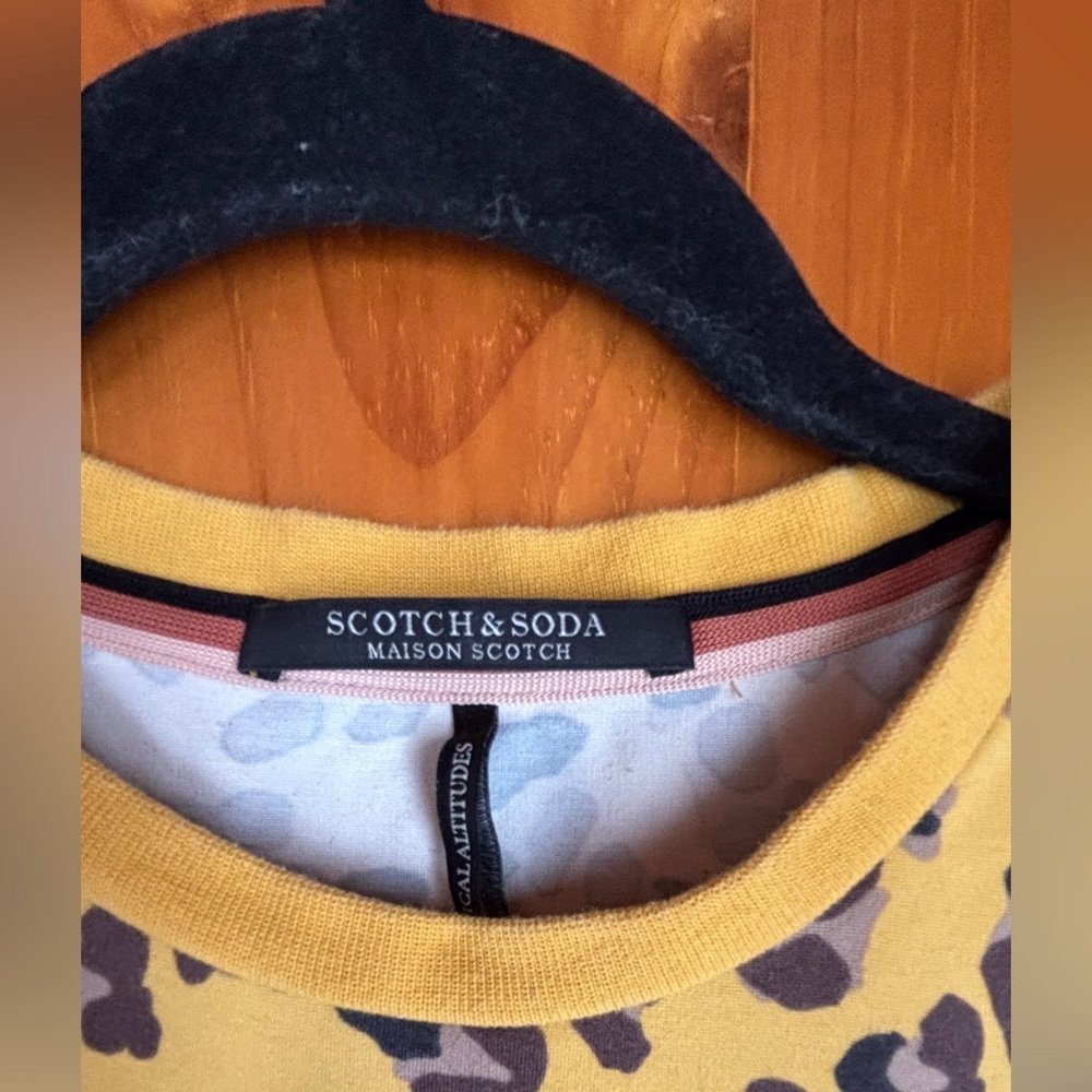 Maison Scotch Leopard Print Sweatshirt - Picture 4 of 6